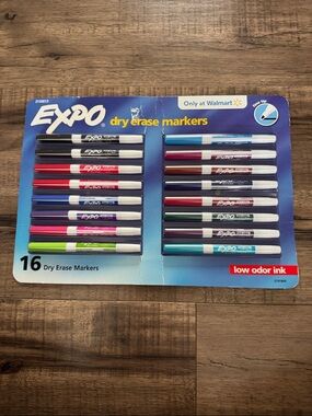 NWT Expo Dry Erase Markers - 16 Pack - Multicolor